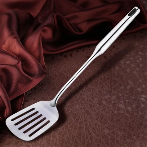 fabric metal spatula|best spatula for stainless steel pan.